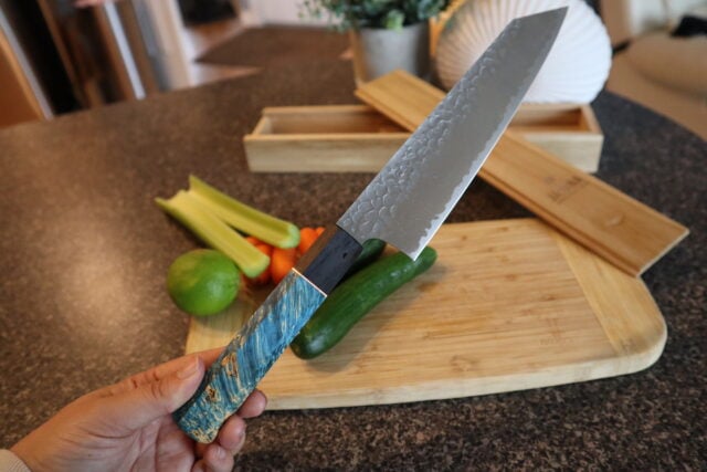  Oishya Chef Knife and Box Review 