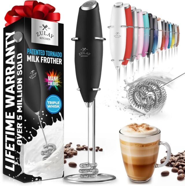 Zulay Kitchen Powerful Milk Frother