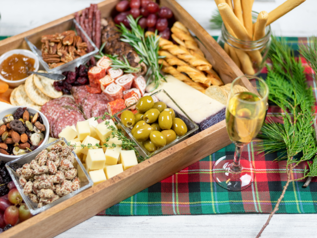 holiday charcuterie board