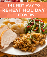 the best way to reheat holiday leftovers