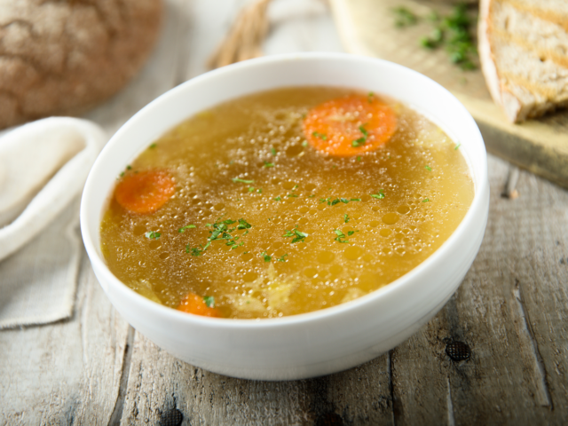 turkey stock soup