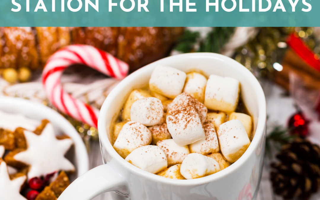 How To Set Up A Festive Winter Hot Beverage Station