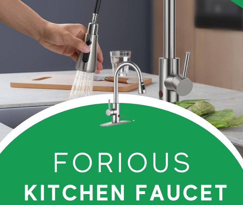 FORIOUS Touchless Kitchen Faucets GiveawayEnds in 61 days.