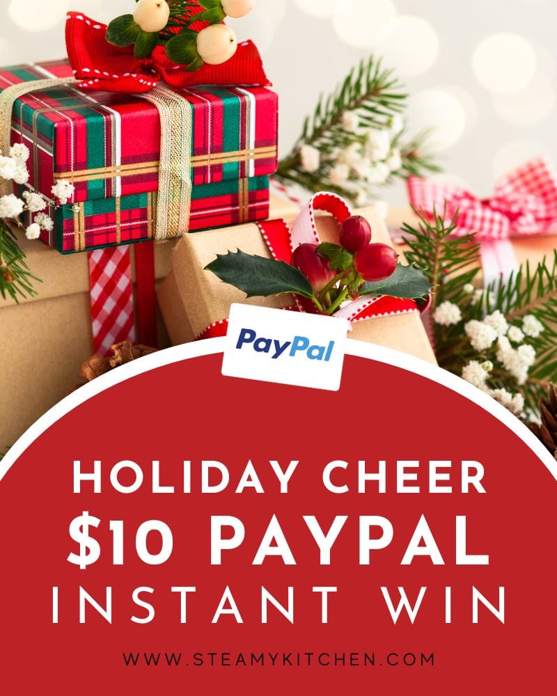 Holiday Cheer PayPal Gift Card Instant WinEnds Today!