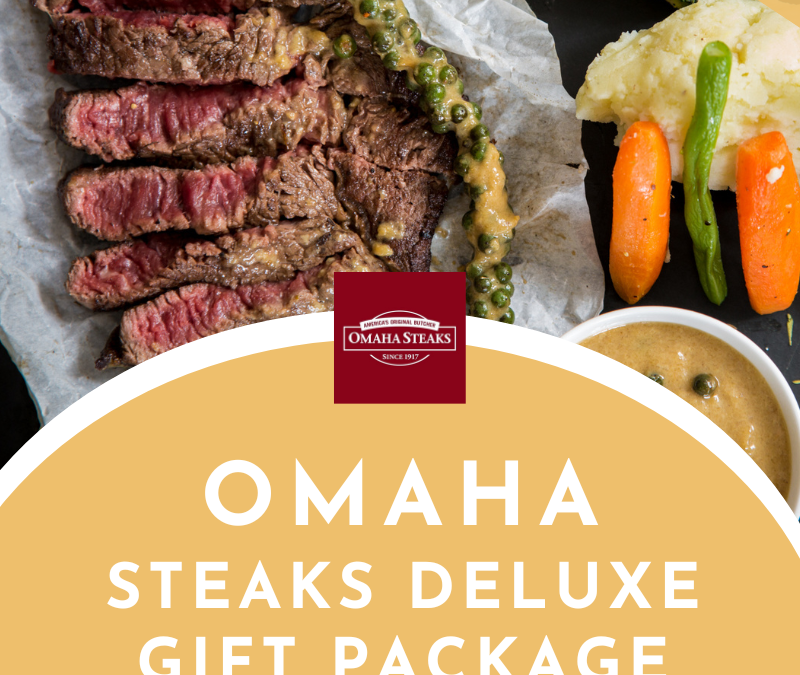 Omaha Steaks Deluxe Gift Package GiveawayEnds in 80 days.