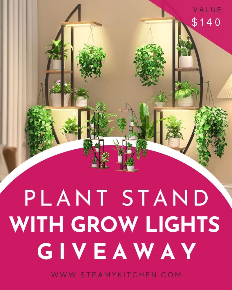 2 Piece 6 Tier Plant Stand Indoor with Grow Lights GiveawayEnds in 23 days.