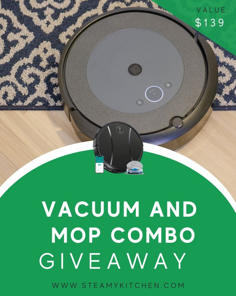 Robot Vacuum and Mop Combo GiveawayEnds in 19 days.