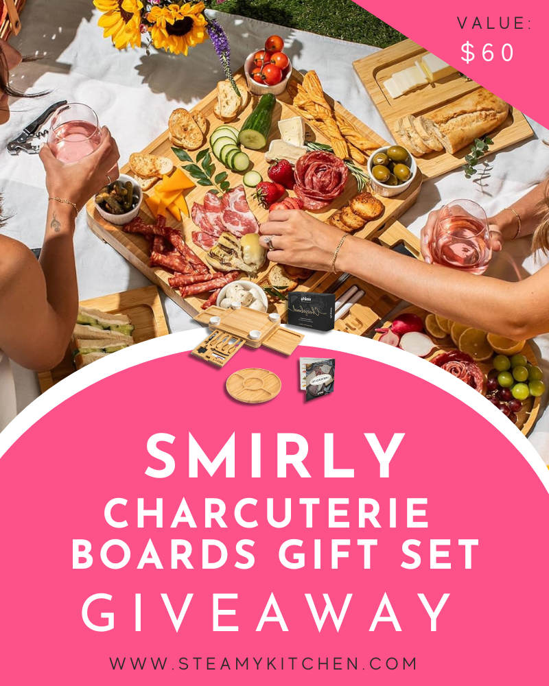 SMIRLY Charcuterie Boards Gift Set GiveawayEnds in 4 days.