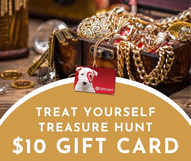 Treat Yourself Treasure Hunt $10 Target Gift Card Instant Win