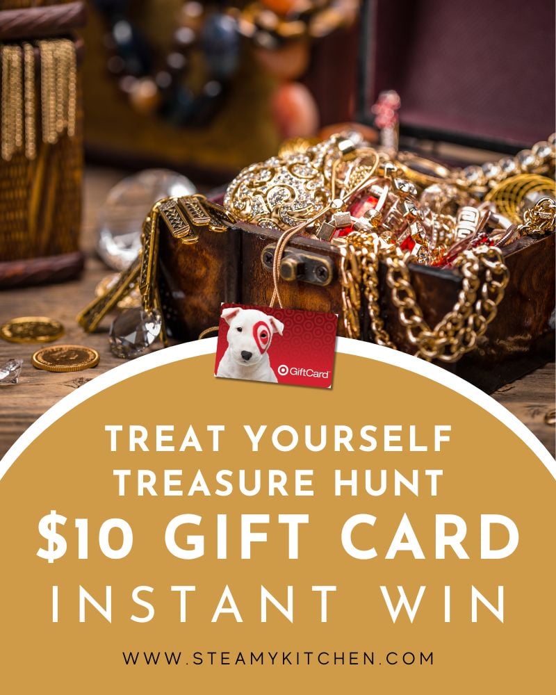 Treat Yourself Treasure Hunt $10 Target Gift Card Instant WinEnds in 29 days.