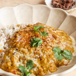 Red Lentil Curry close up