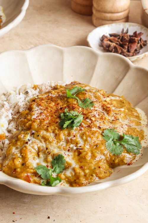 Red Lentil Curry close up