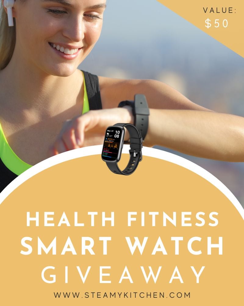 Health Fitness Tracker Smart Watch GiveawayEnds in 39 days.