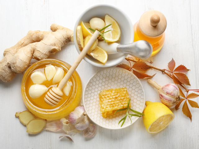 lemon honey ginger garlic