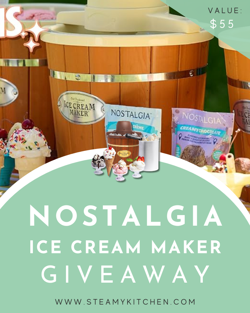 Nostalgia Electric Ice Cream Maker GiveawayEnds in 44 days.