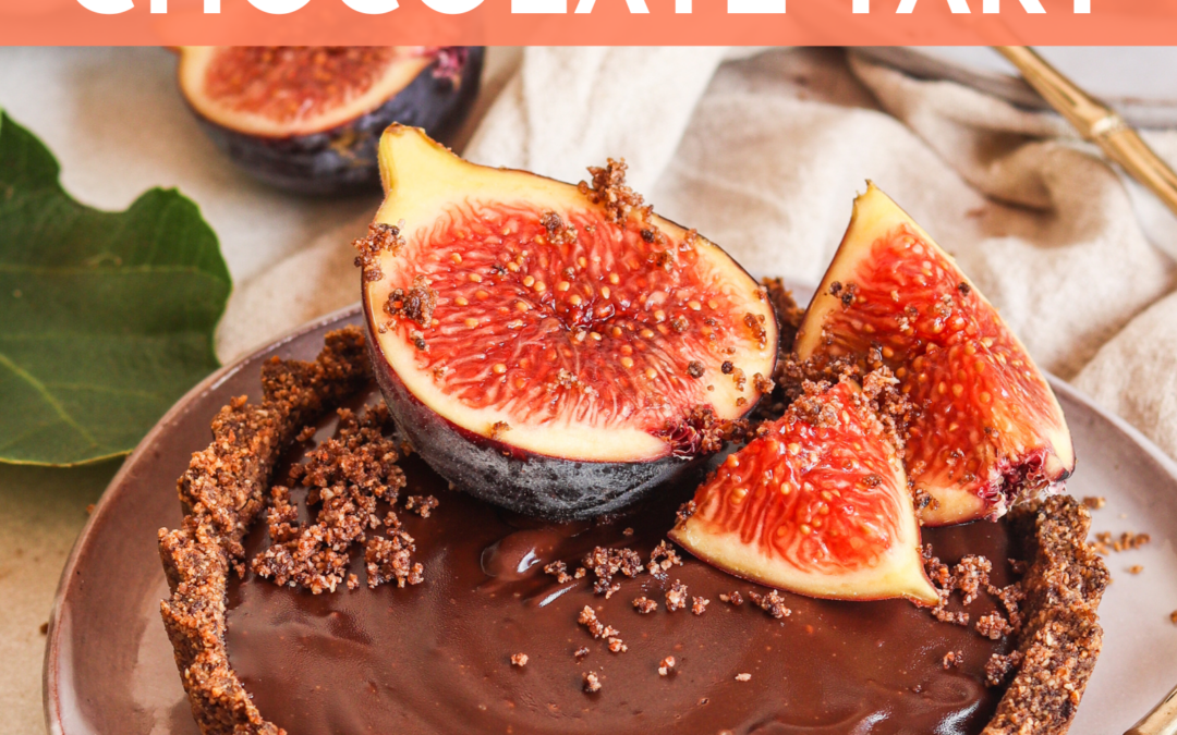 Fig & Mushroom Chocolate Tart Recipe