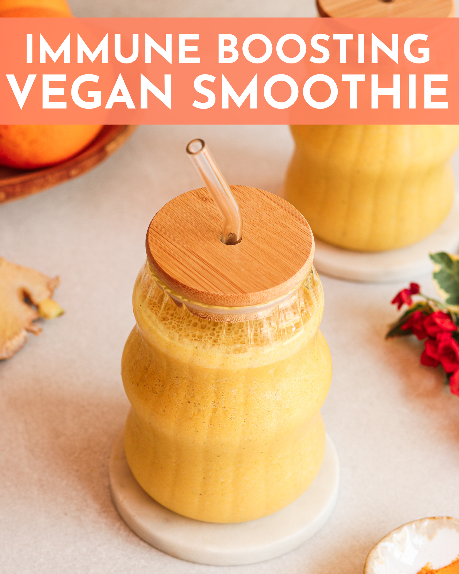 The Best Immune Boosting Vegan Smoothie