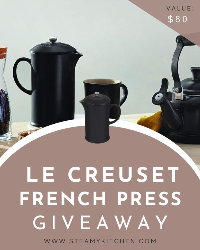 Le Creuset Stoneware French Press GiveawayEnds in 89 days.