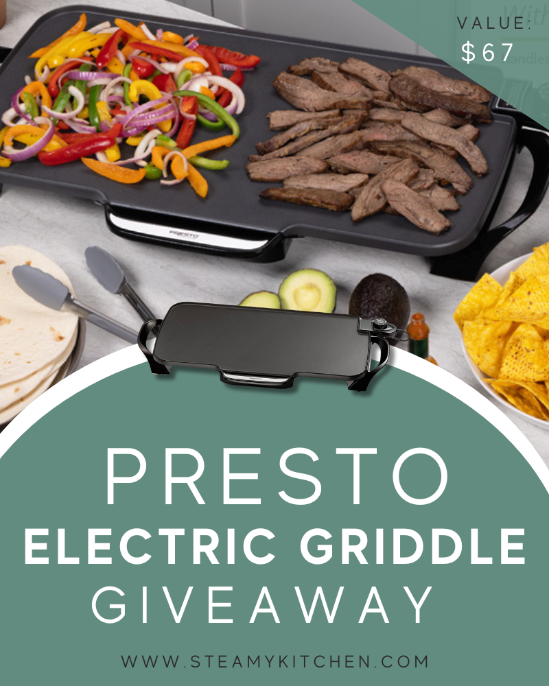 Presto Electric Griddle Giveaway