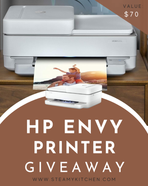 HP Envy Printer Giveaway Steamy Kitchen Recipes