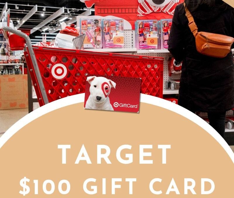 $100 Target Gift Card Giveaway