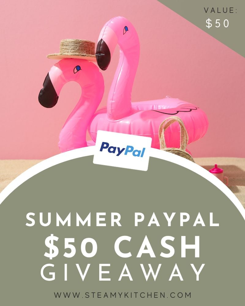 Summer PayPal $50 Gift Card GiveawayEnds in 91 days.