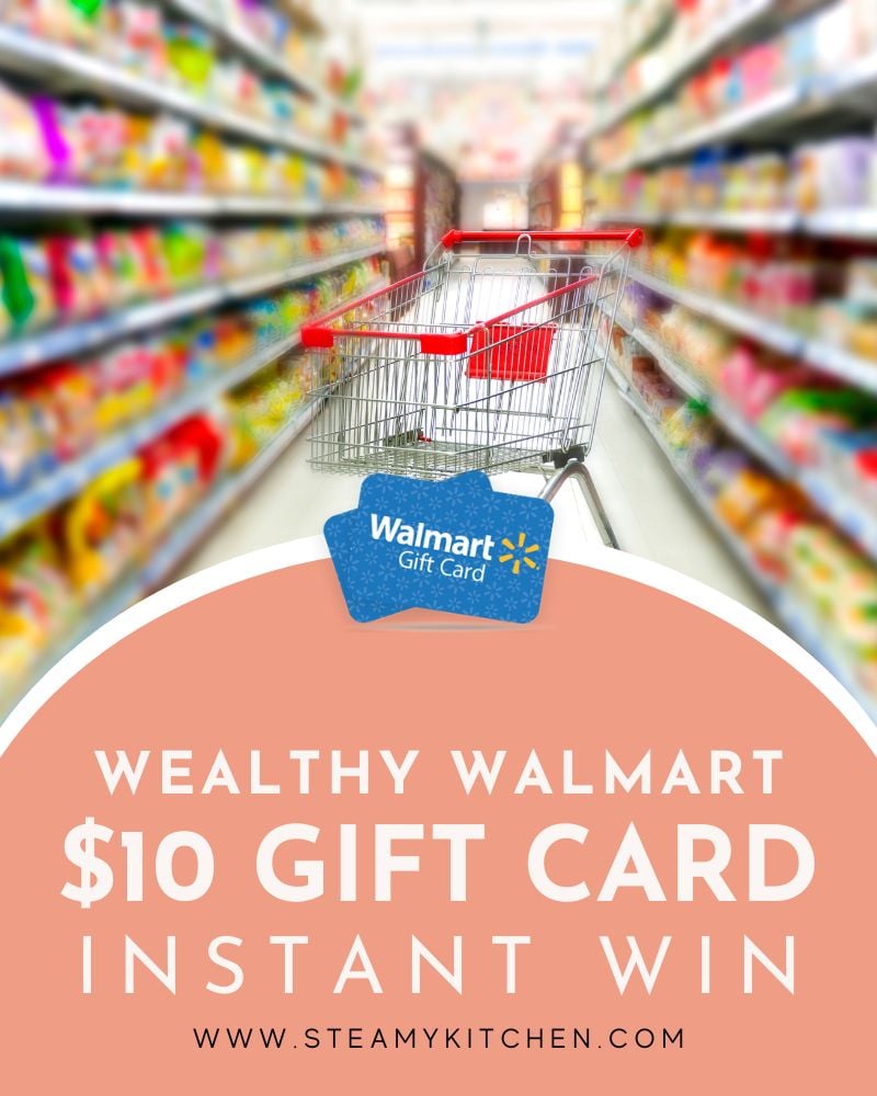 Wealthy Walmart $10 Gift Card Instant WinEnds in 91 days.