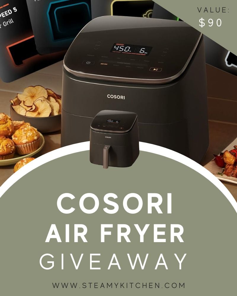 Cosori Airfryer GiveawayEnds in 91 days.