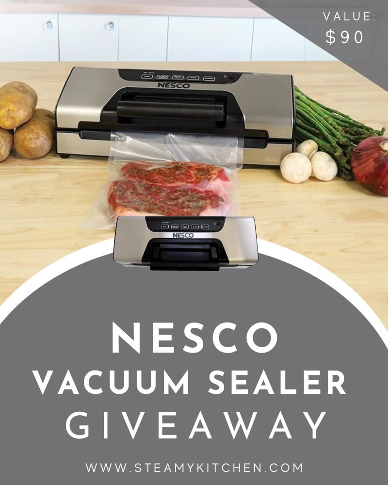 Nesco Deluxe Food Vacuum Sealer GiveawayEnds in 91 days.