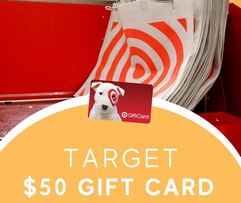 Target $50 Gift Card Giveaway
