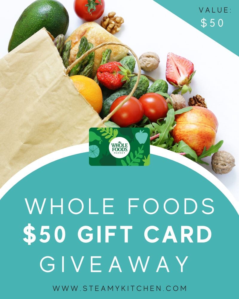 wholefoods $50 Gift Card Giveaway