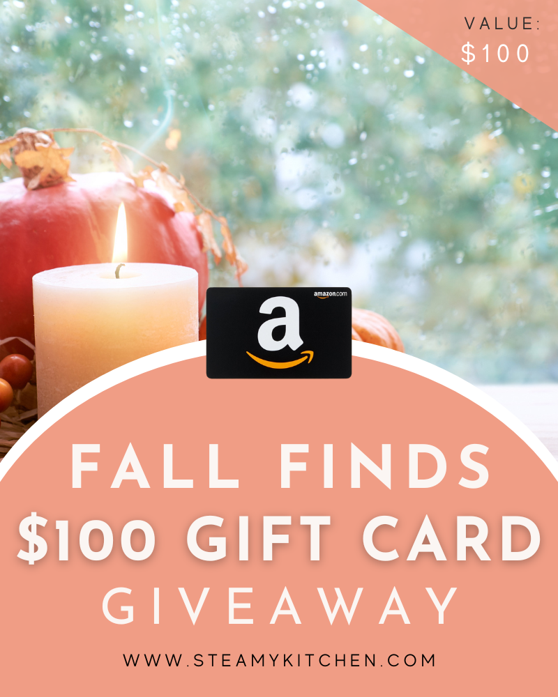 Fall Finds Amazon $100 Gift Card GiveawayEnds in 90 days.