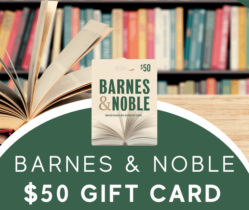 Barnes & Noble $50 Gift Card Giveaway