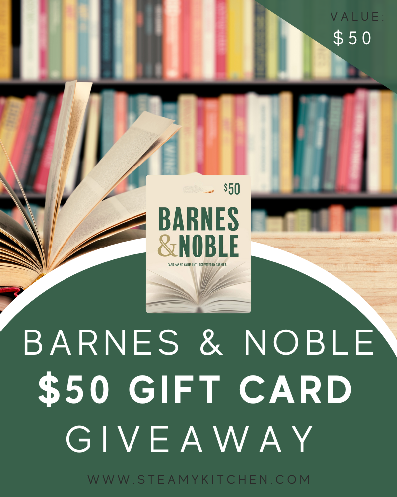 Barnes & Noble $50 Gift Card GiveawayEnds in 65 days.