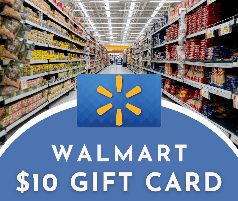$10 Walmart Wins Gift Card Instant Win