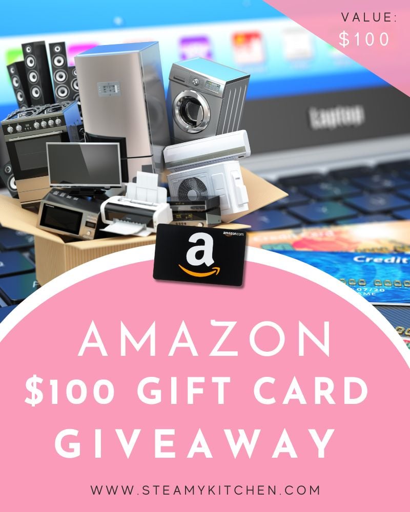 $100 Amazon Gift Card Giveaway!Ends in 90 days.