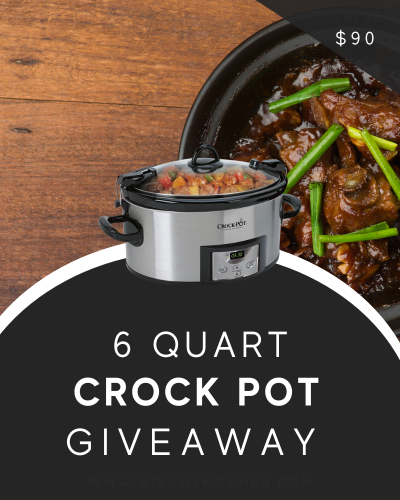 6 Quart Crock Pot Giveaway!Ends in 91 days.