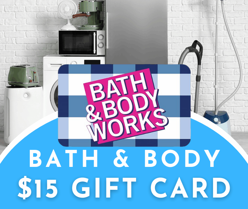 Bath and Body Works $15 Giftcard Instant Win!