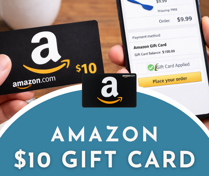 $10 Amazon Gift Card Flash Instant WinEnds in 91 days.