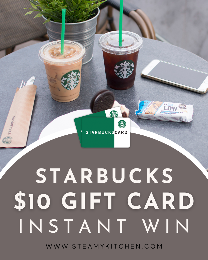 $10 Starbucks Surprise Instant WinEnds in 91 days.