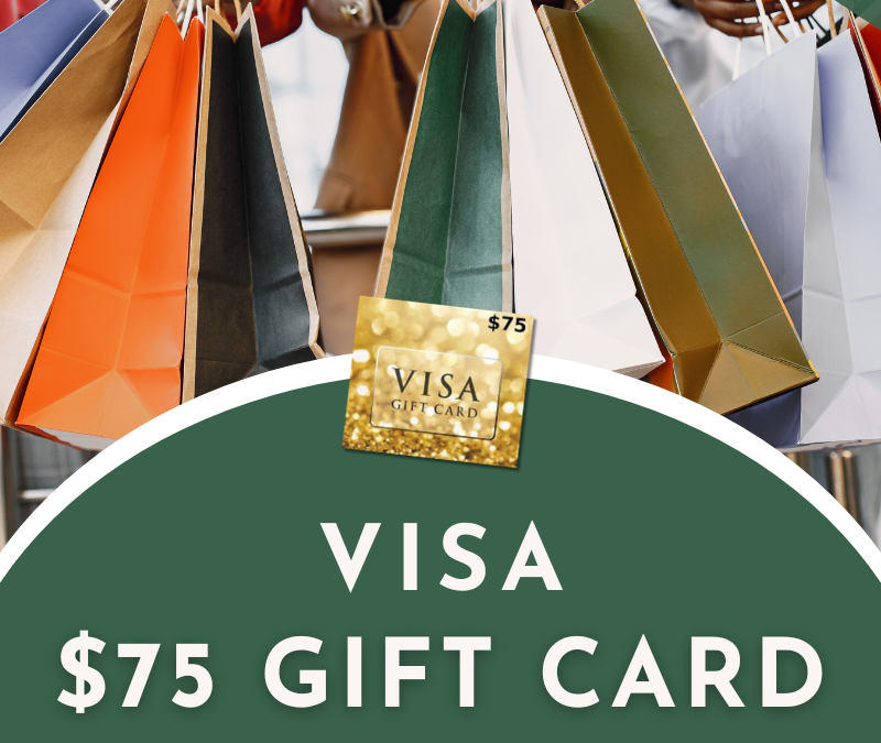 $75 Visa Gift Card GiveawayEnds in 84 days.