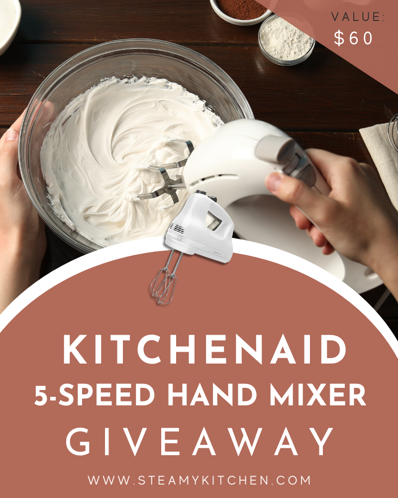 KitchenAid 5-Speed Hand Mixer GiveawayEnds in 91 days.