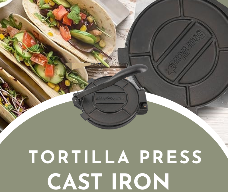 10 Inch Cast Iron Tortilla Press Giveaway