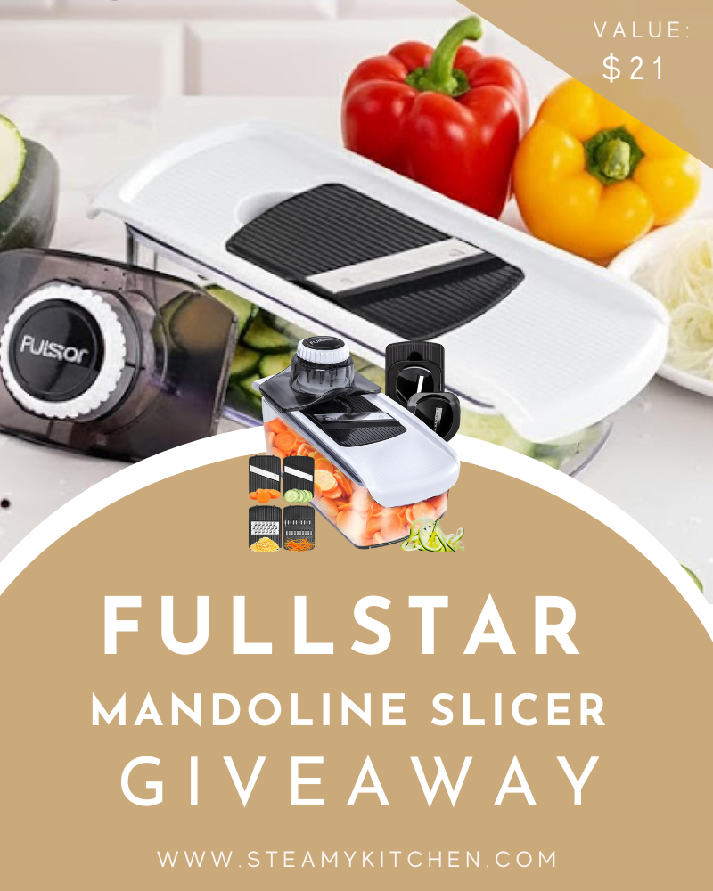 Mandoline Slicer GiveawayEnds in 91 days.