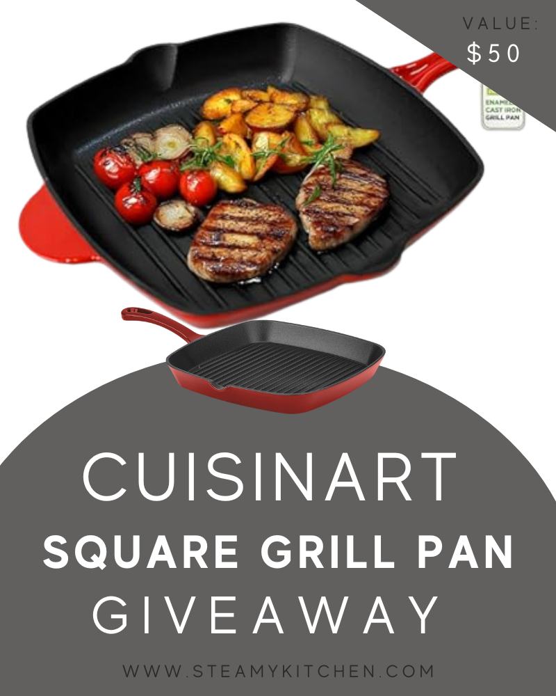 Cuisinart Square Grill Pan GiveawayEnds in 91 days.
