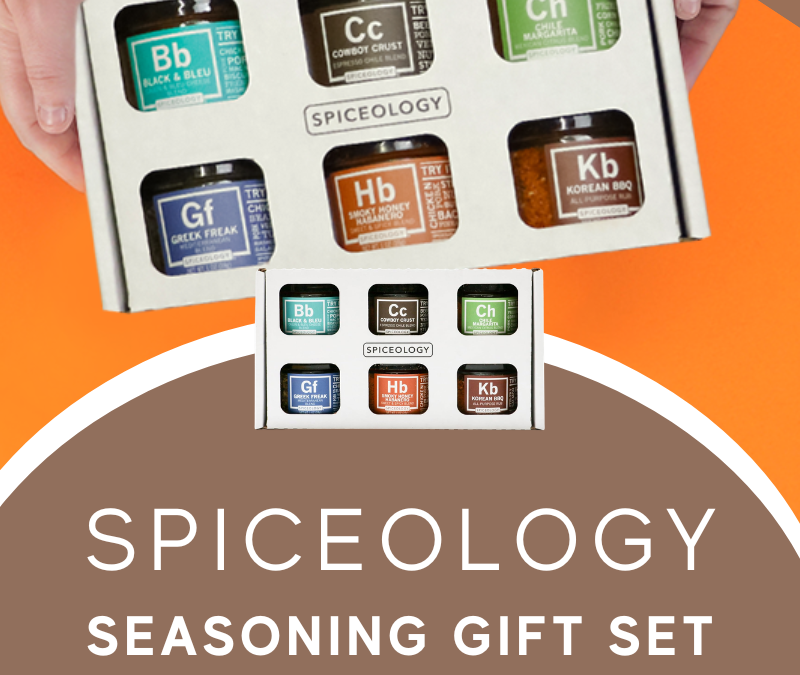 Spiceology BBQ Seasoning Gift Set Giveaway