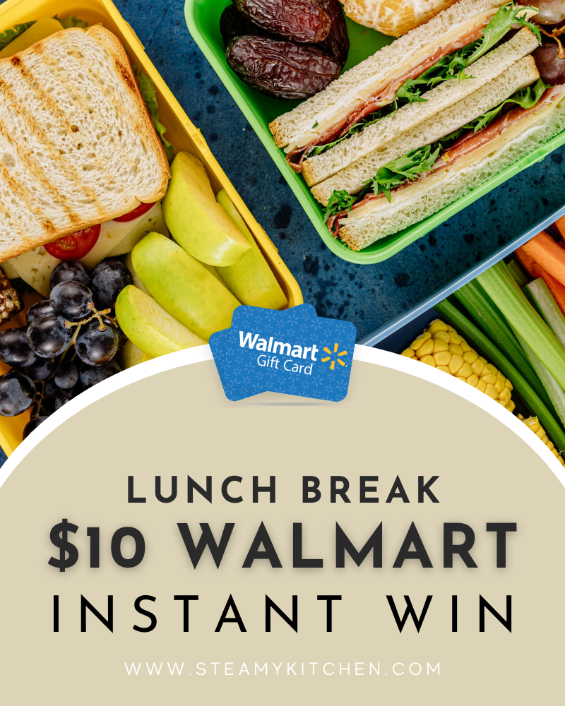 $10 Walmart Lunch Break Instant WinEnds in 91 days.