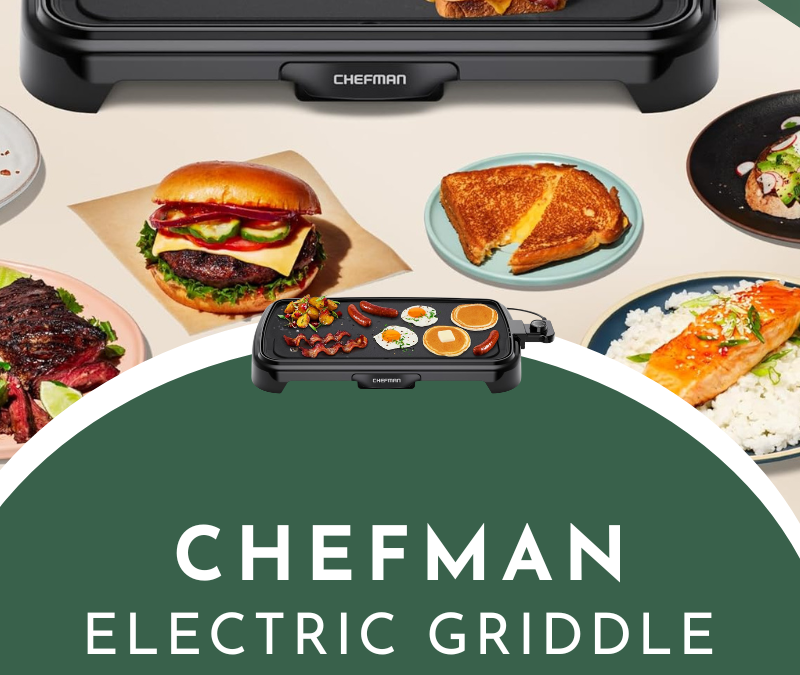 Chefman XL Electric Griddle Giveaway