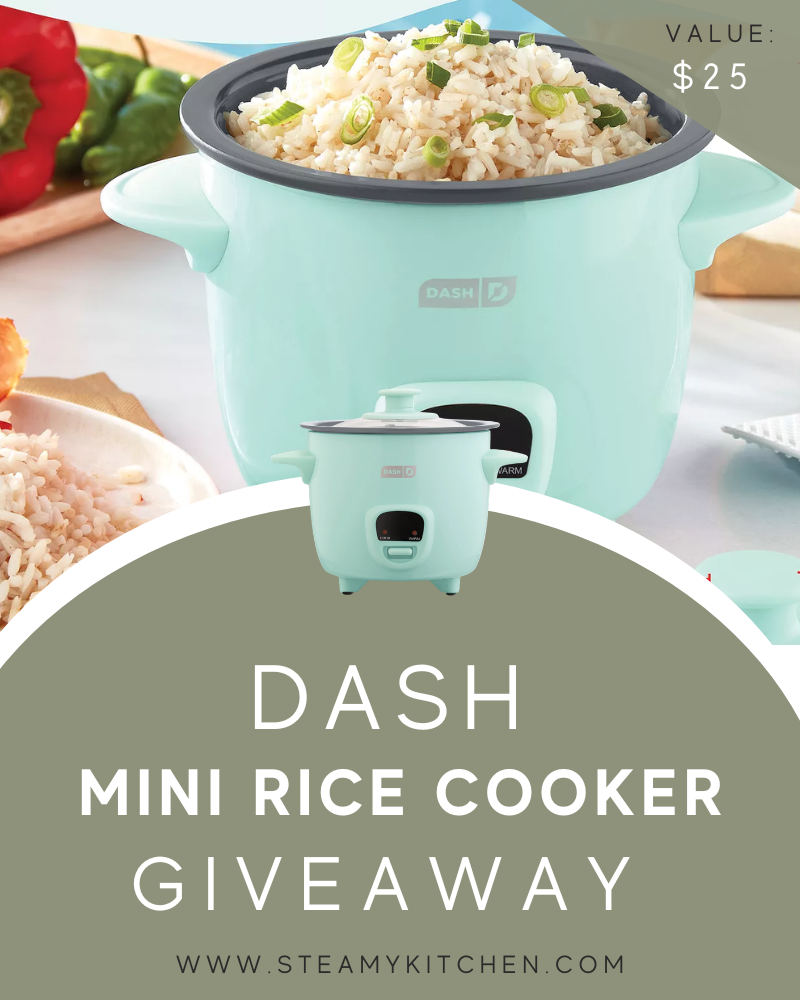Dash Mini Rice Cooker GiveawayEnds in 91 days.