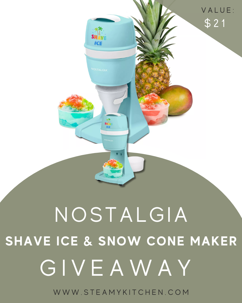 Nostalgia Electrics Shave Ice & Snow Cone Maker GiveawayEnds in 91 days.